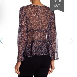 Joie Silk Blouse size small